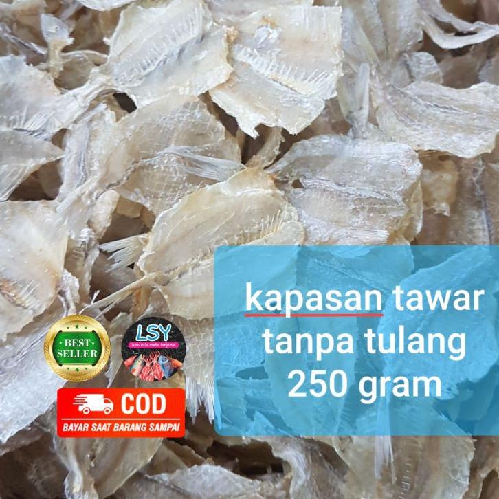 

Sale sale--Kapasan tawar tipis tanpa tulang 250gr