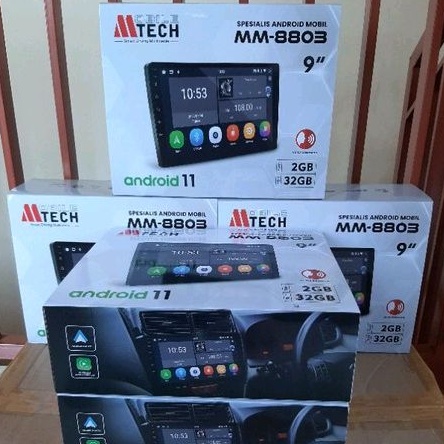 Head Unit Android MTECH 8803 ANDROID 9 inch RAM 2 GB ROM 32 GB MTECH 8803 BBE