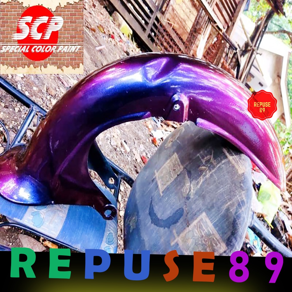 CAT BUNGLON 3 Warna BROWN RED PURPLE 250 ML/CAT BODY MOTOR/MOBIL/VELG/HELM FULL FACE/SEPEDA/HELM KYT