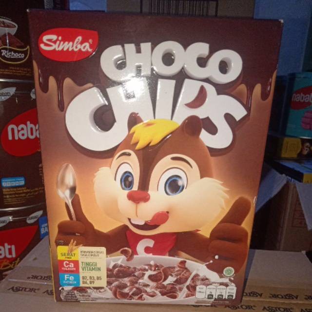 

SIMBA Choco Chips Sereal Cokelat Box 170gr