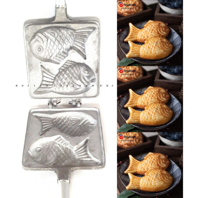 Cetakan Waffle Ikan Kue Bapel