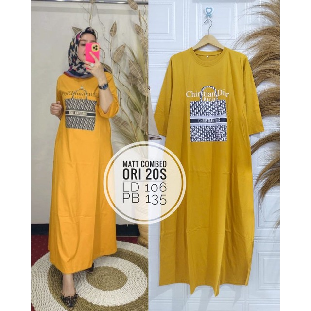 TERBARUGAMIS WANITA CRISTIAN DIOR // GAMIS FULL COMBETH GAMIS  TERBESELLER