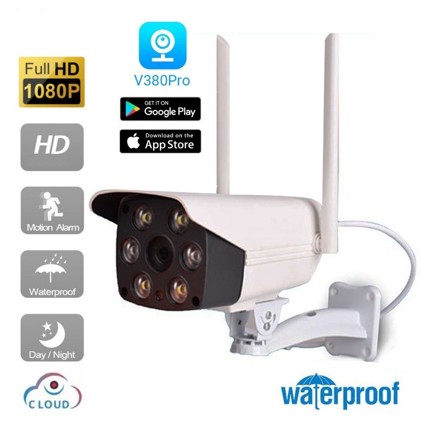 [READY STOCK] V380 K6 IP CAMERA CCTV OUTDOOR V380 1080P //cctv mini sambung ke hp - kamera cctv mini