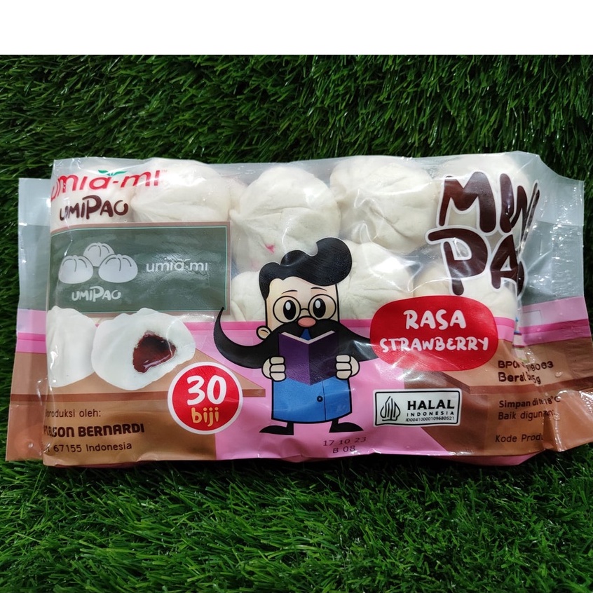 

Umiami Minipao rasa Strawberry isi 30 pcs 465 gram