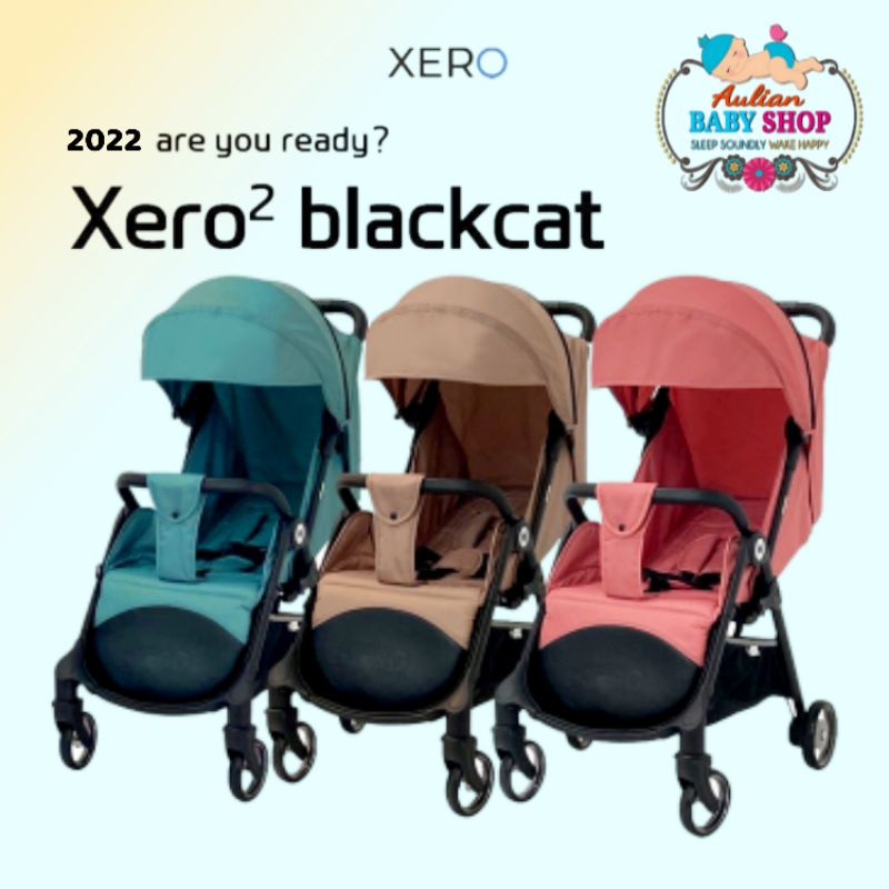 Xero 2 Blackcat Chrome Edition Stroller Auto Fold / Stroller anak