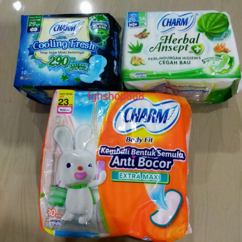 charm pembalut