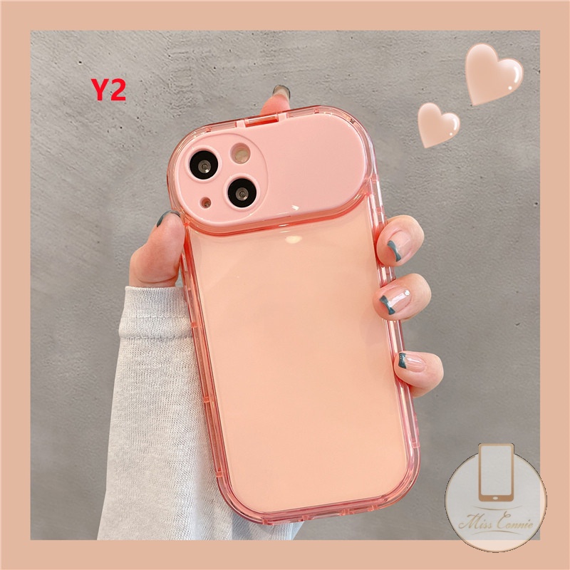 Soft Case TPU Desain Kamera 3D Warna Macaron Untuk iPhone 7Plus 8Plus XR 11 12 13 Pro MAX 14 Plus 14 Pro MAX X XS MAX