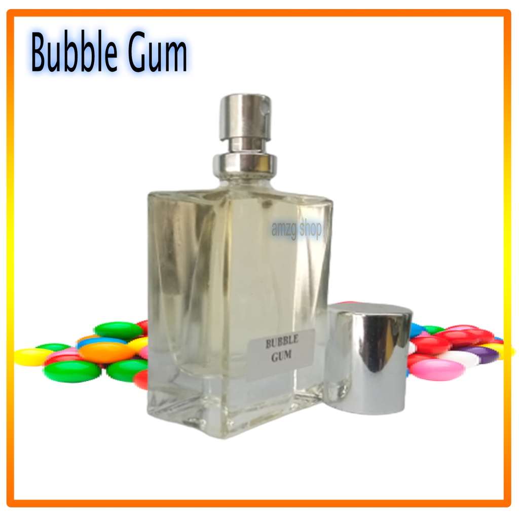 Parfum Bubble Gum Minyak Wangi Permen Karet Non Alkohol Parfume Pria 35ml Farfum Wanita Tahan Lama