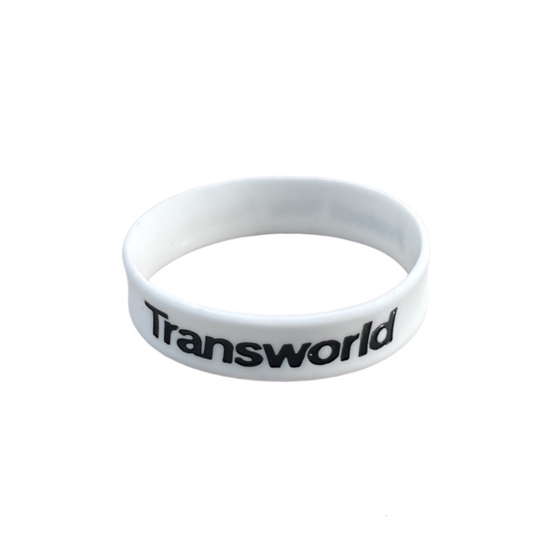 Transworld Bracelet Protect Putih - Gelang karet / Unisex