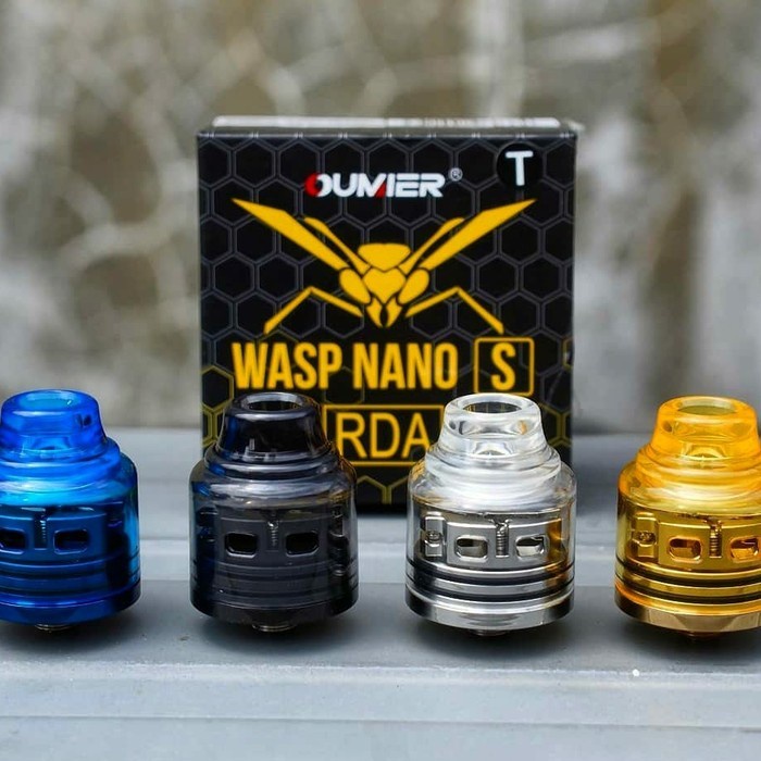 Authentic Wasp Nano S RDA 25mm by Oumier