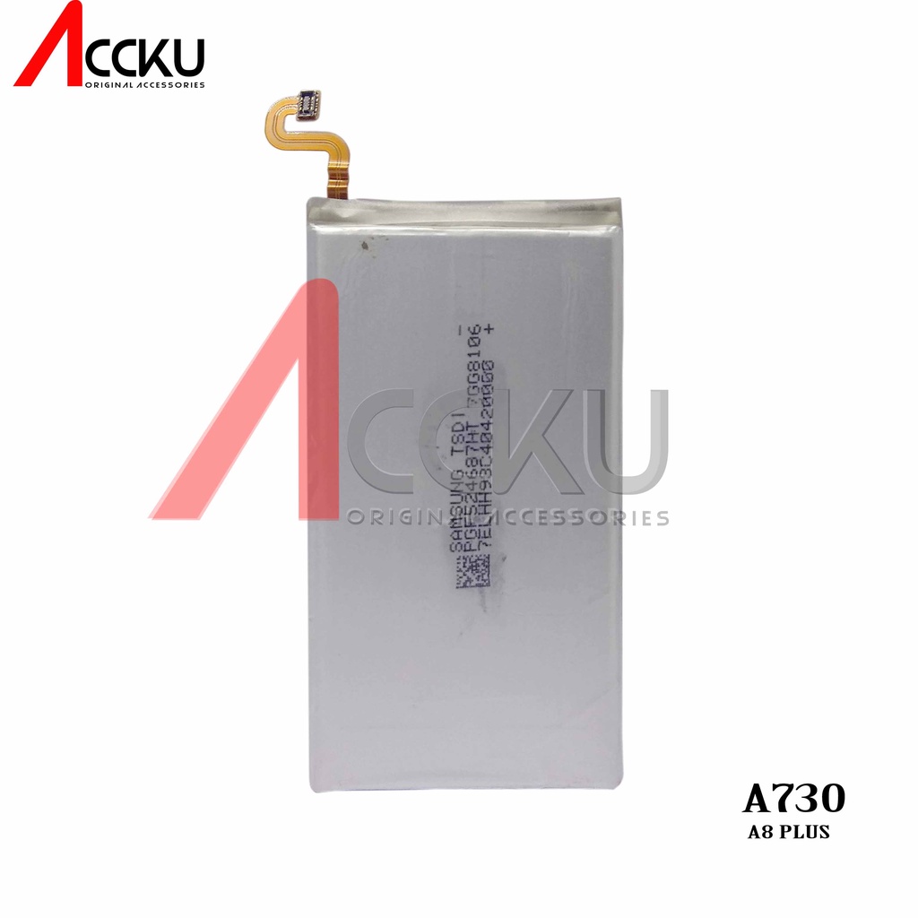 A8 Plus / EB-BA730ABEA8 Plus 99%BateraiSamsungA8 Plus - EB-BA730ABEBatterySamsungA8 Plus Battery Baterai BatreSamsungEB-BA730ABE