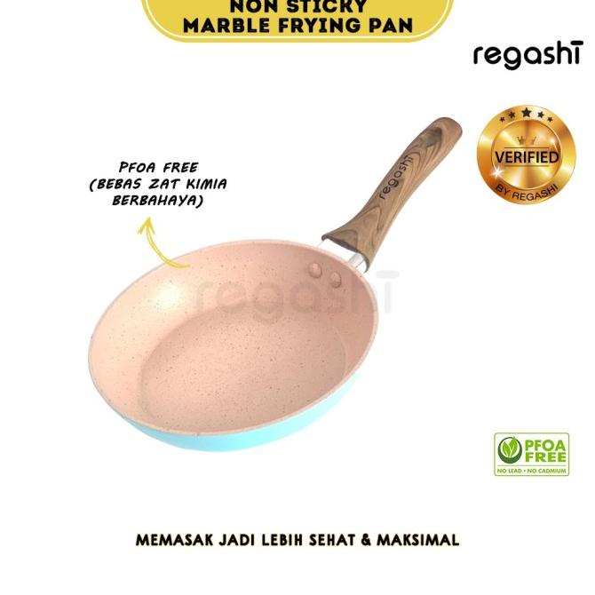 Sale Anti Lengket Mini Panci | Penggorengan | Non Sticky Marble Frying Pan /PERALATAN MASAK SET/PANC