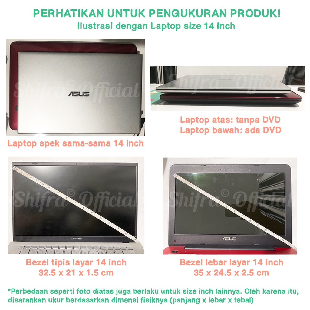 Shifra Tas Laptop Tali Pundak Kantong Depan Grey Brown Maroon Navy (Free Gantungan)