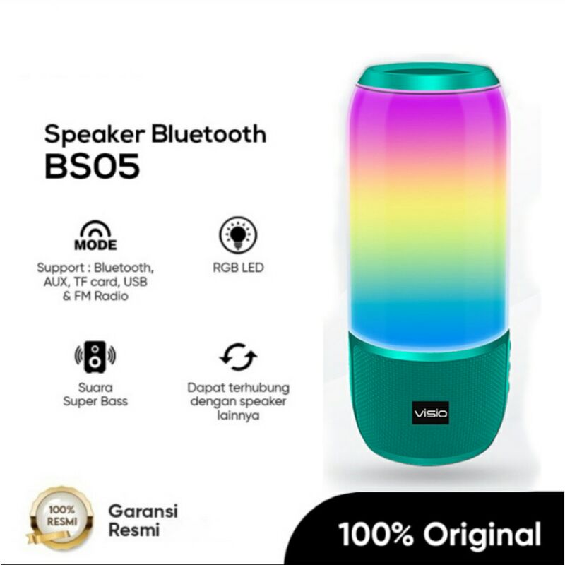 speaker visio bs05 music wireless Speaker light show