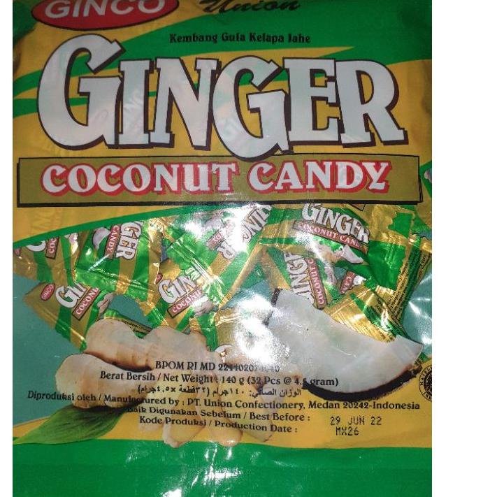 

Terbaik Permen Union Medan Ginger Coconut Candy !!