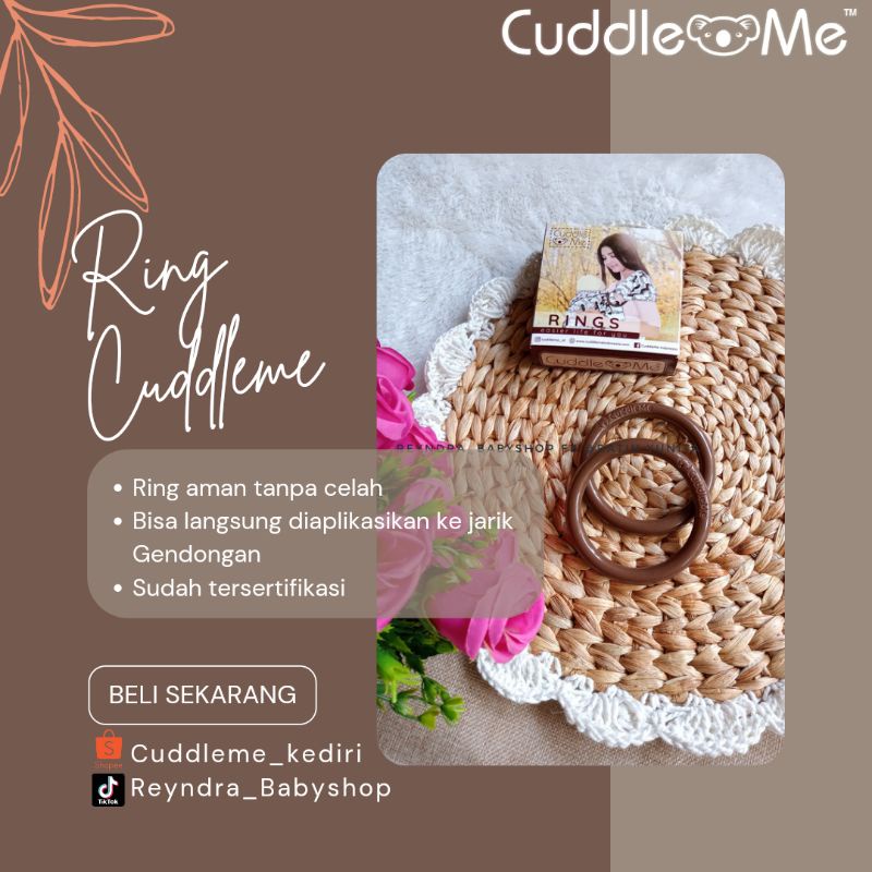 Ring Cuddle me Gendongan ring sling ringsling gendongan bayi perlengkapan bayi gendongan cuddle me