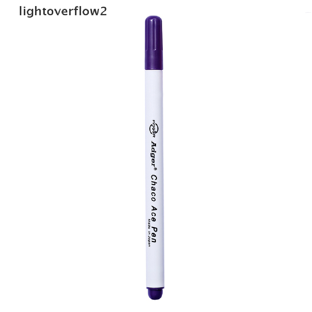 (lightoverflow2) 4pcs / Set Spidol Kain Erasable Untuk Perlengkapan Menjahit (ID)