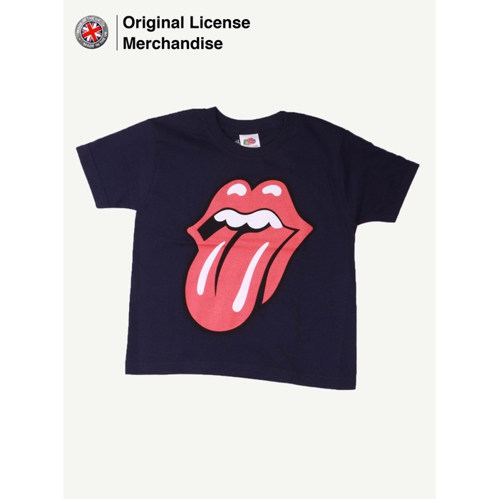Kaos Baju Casual Anak laki Perempuan ROLLING STONES Ori Classic Tongue