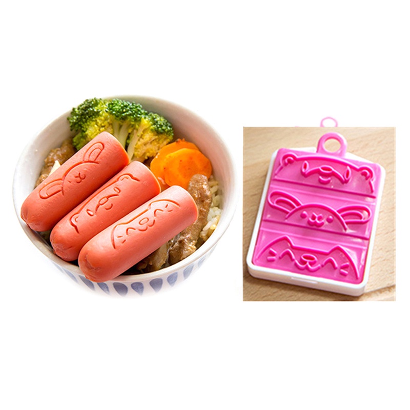 Sunshine 1PCS Flower Crab Octopus Style Ham Sausage Cutter Barbecue Hot Dogs Cutter .