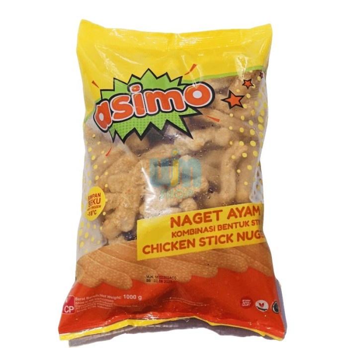 

Asimo Naget Stik 1kg Chicken Nugget Stick WJM Makassar