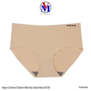 CELANA DALAM WANITA SEAMLESS VAYA 8100 - CD WANITA BAHAN SUPER LEMBUT UK FREE SIZE