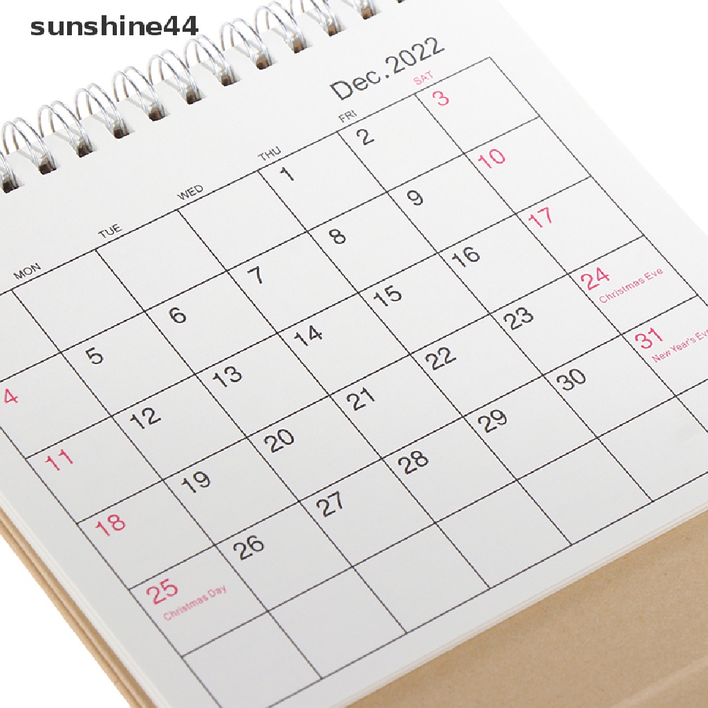 Sunshine 2023 Kalender Meja Gaya Korea Untuk Dekorasi