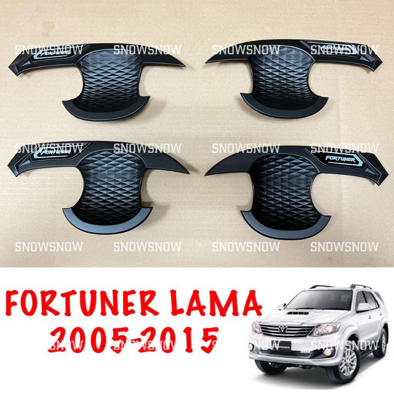 Outer Cover Mangkok Fortuner Lama Old 2005 2010 2014 2015 Sporty Hitam