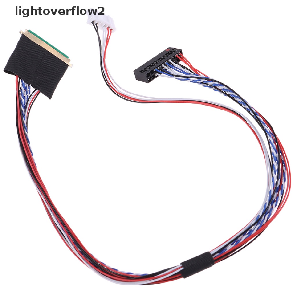(lightoverflow2) I-pex 20453-20455 Kabel Panel Display LCD / LED 40pin 1ch 6 bit LVDS