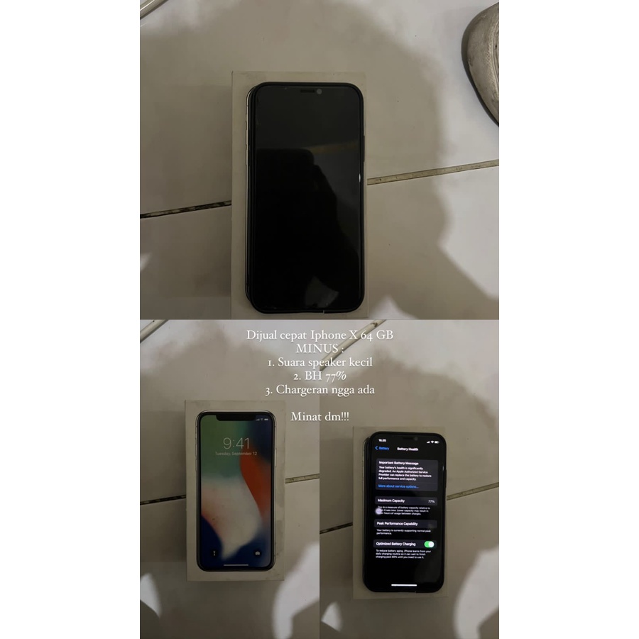 Iphone X 64gb