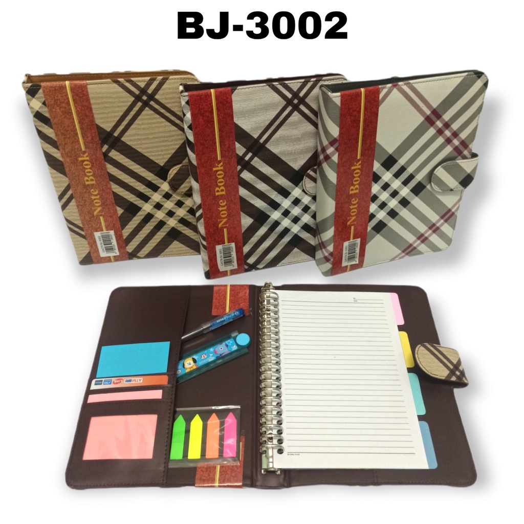 

SOS Binder Note Lux GASTA BJ-3002 / Buku Ring / Binder note / Buku Note / Binder A5