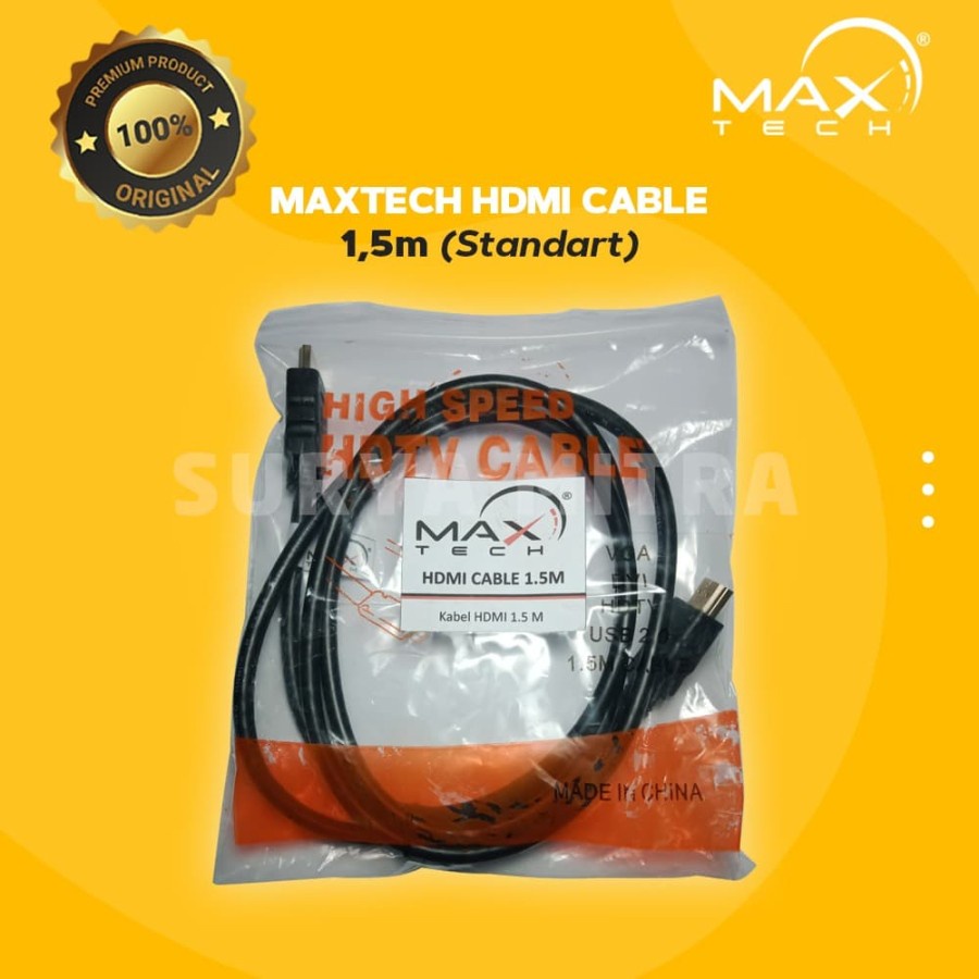 Kabel HDMI Maxtech 1.5m Standart