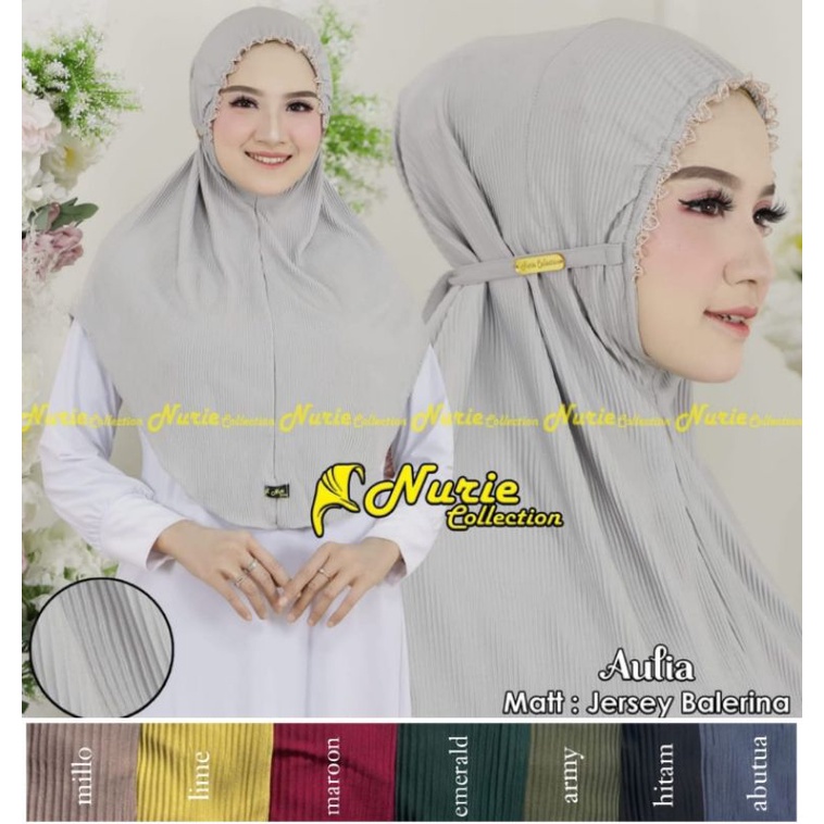 Hijab Jilbab Bergo Plisket Aulia