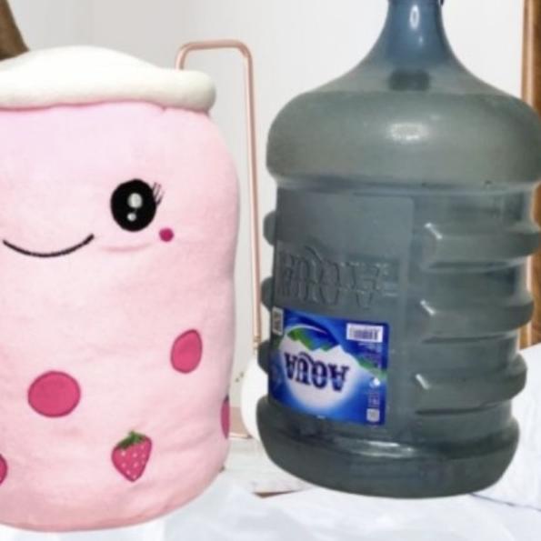 Boneka BOBA JUMBO BANTAL BOBA BESAR label SNI Original Harga MURMER - Ungu