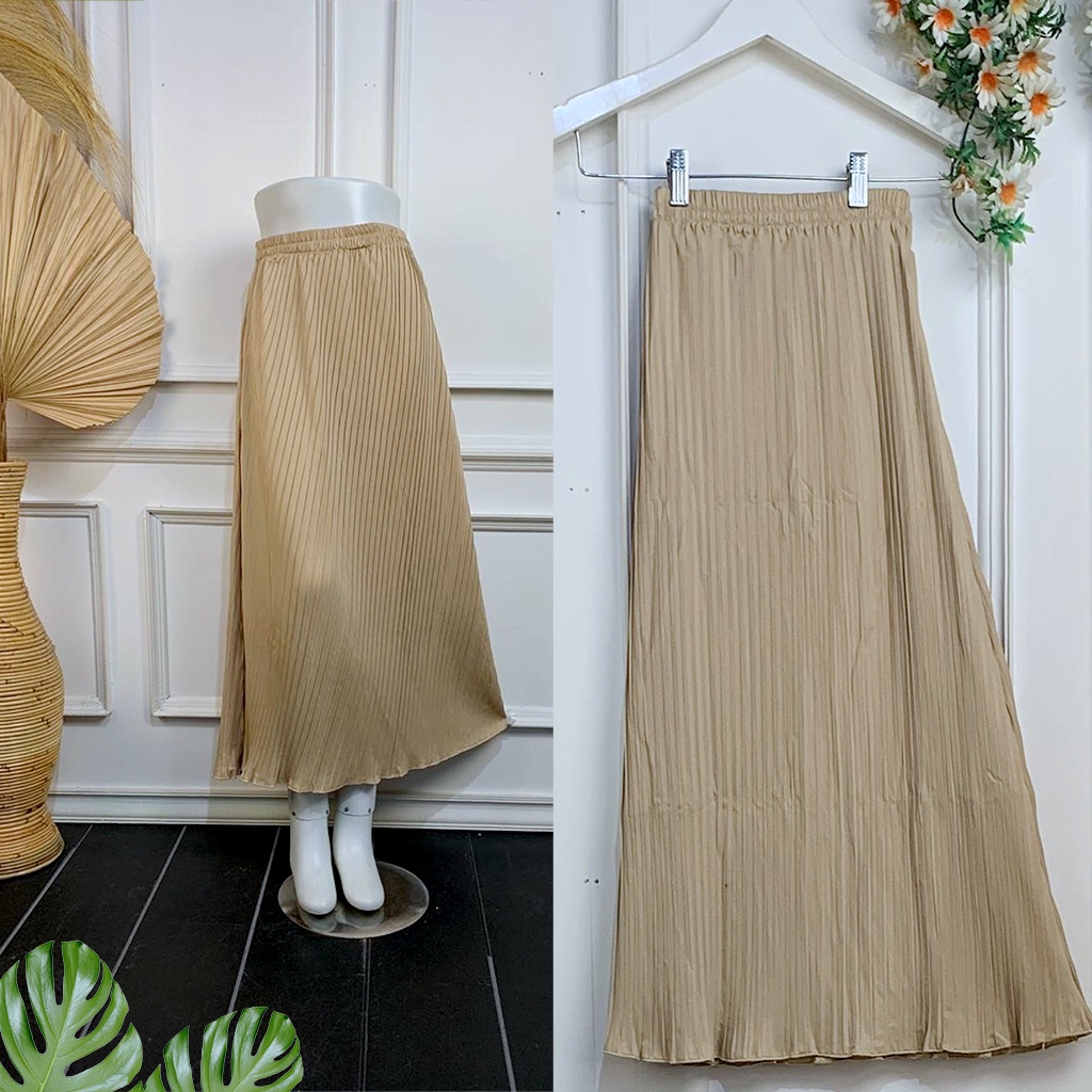 ROK PLISKET LIDI / ROK PLISKET SPAN DEWASA , TANGGUNG, ANAK BAHAN HYGET SUPER