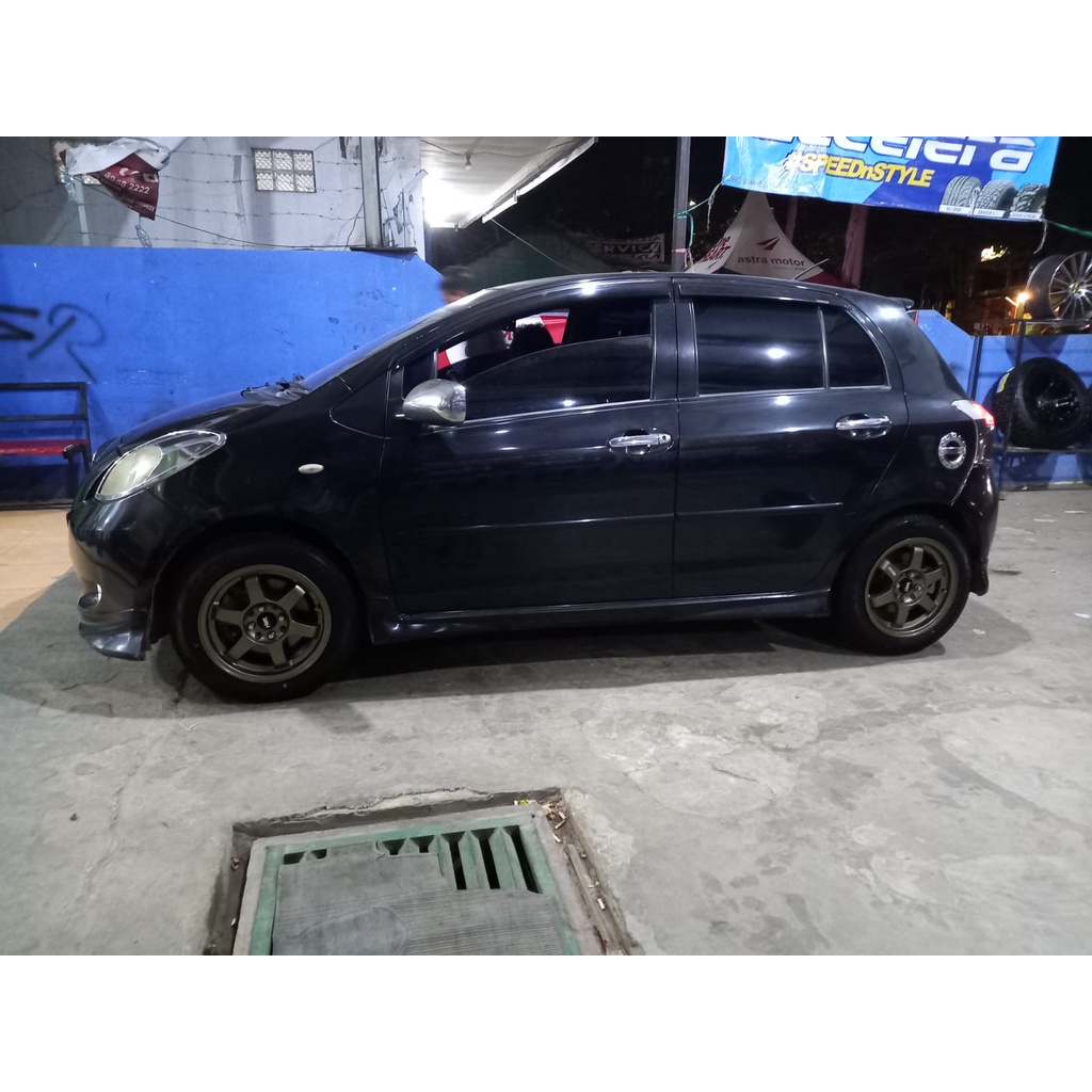 velg mobil ring 15 hsr te37 cocok untuk mobil yaris
