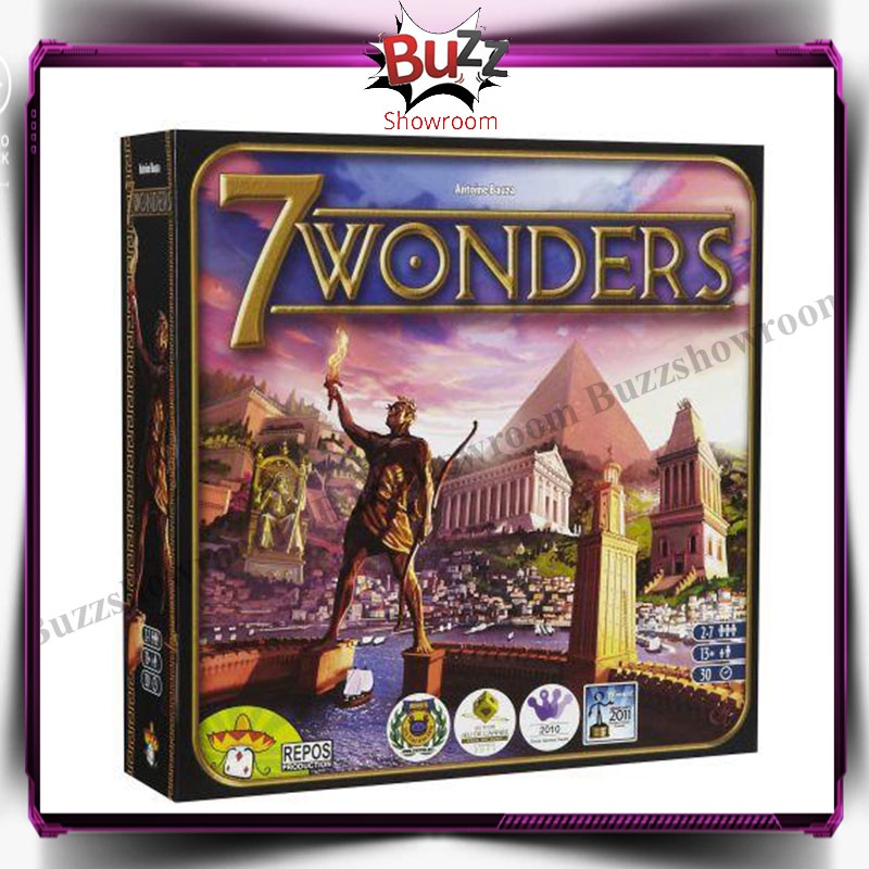 7 Wonders Seven Wonder Board Game