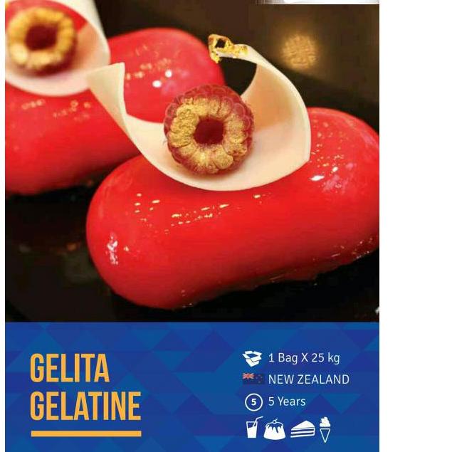 

10.10 Gelatin Halal Impor Australia Merk Gelita 100 GR STOK TERBATAS gas !!