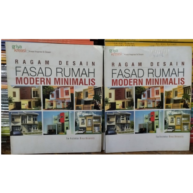 Buku Ragam Desain Fasad Rumah Modern Minimalis - Rumah Idaman
