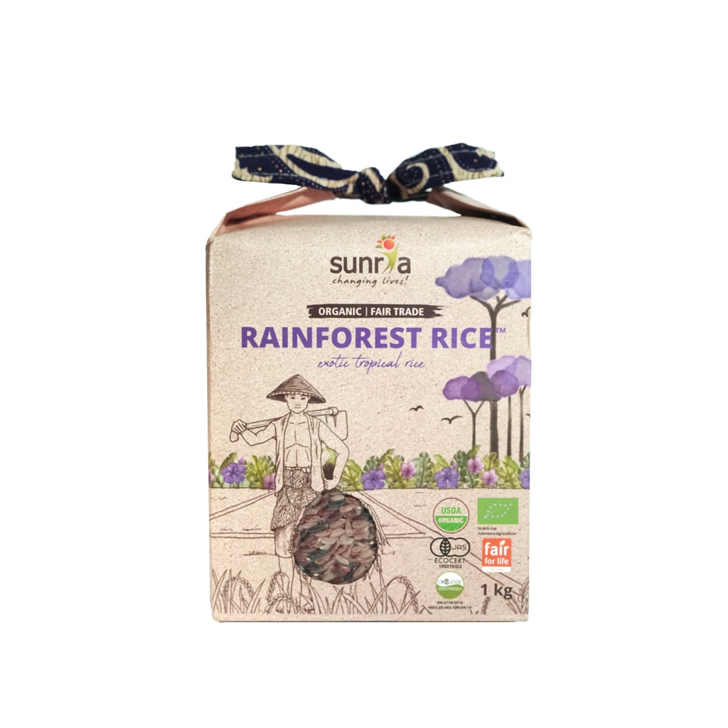 

Sunria Rainforest Rice 1kg - Beras Organik Beras Merah Beras Hitam Beras Coklat