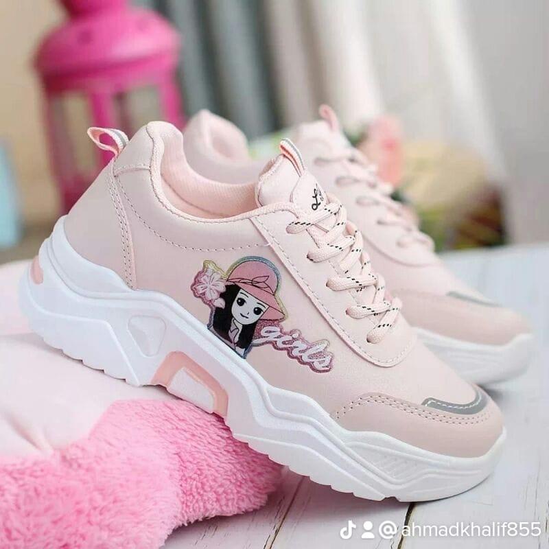 Sepatu Anak Sepatu Sneakers Anak Korea Fashion Girls