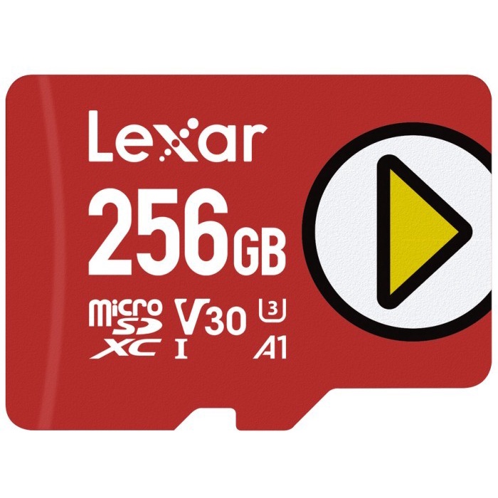 Memory Microsd Lexar Play 256gb up to 150mbps