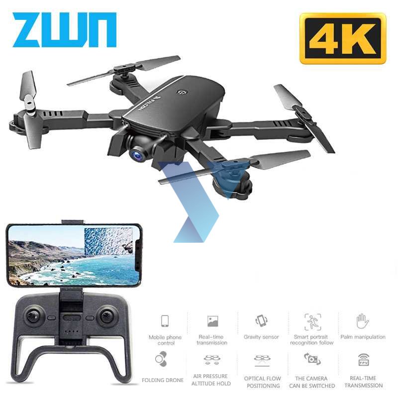 ZWN Falcon Quadcopter Drone R8 WiFi FPV Dual Camera 1080p - 1808 ( Al-Yusi )