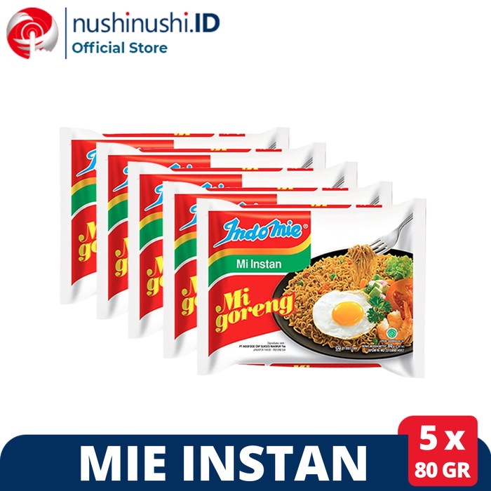 

PROMO Mie Instan Indomie Goreng 5 Pcs @ 80 Gr