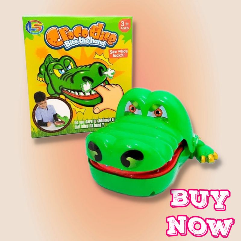 Crocodile Dentist Game - Mainan Buaya Gigit Jari