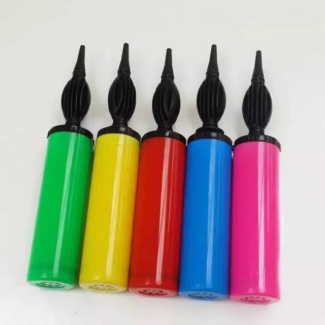 ￼Pompa Balon Foil Manual Hand Pump Pompa Tangan Kecil Balon Karet Bintang Hati Huruf Pesta TERMURAH UKURAN BESAR