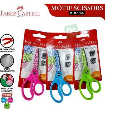 

Baru Untung [ATK] - GUNTING MOTIF FABER CASTELL