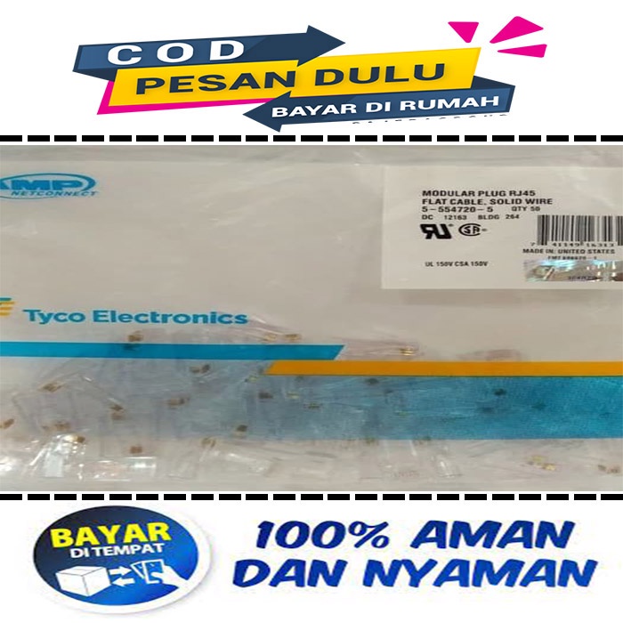 CONNECTOR  RJ45 CAT5e amp