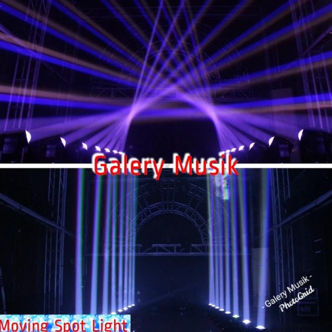 Moving Head Beam 80Watt Spot Light Fullcolor Sesuai Gambar Dan Video