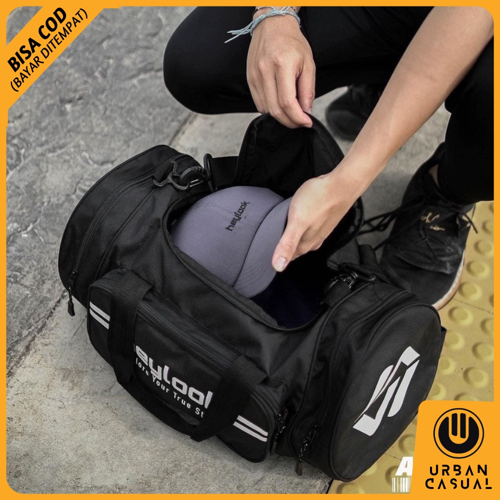 Tas Travel Pulkam Tas Duffle Bag Outdoor Hangout Jalan Tas Gym Olahraga Baju Pakaian Tas Travelling Jinjing Mudik Jumbo