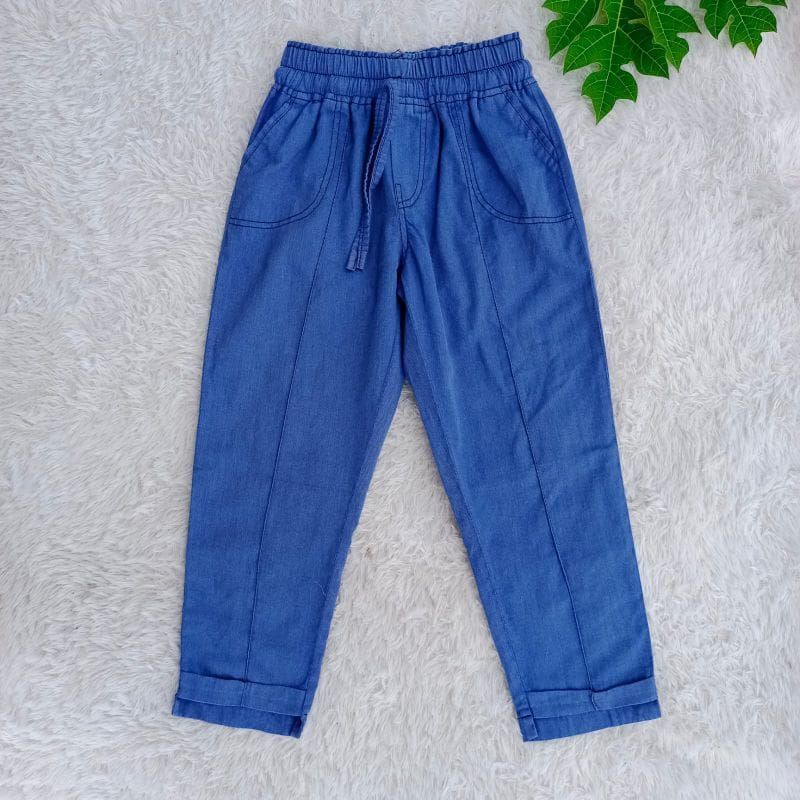 celana jeans anak perempuan baggy pants // celana anak perempuan // celana anak baggy pants // celan